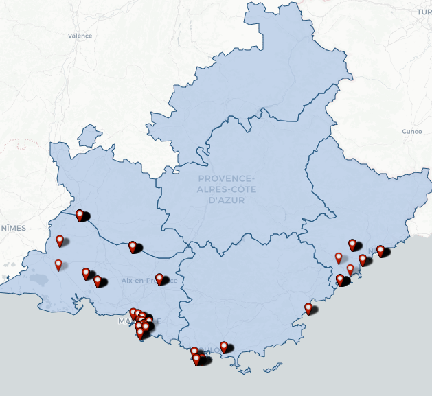 cartographie organisme textile